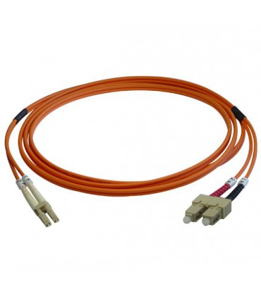 Jarretiere fibre optique multimode LC-SC 5m